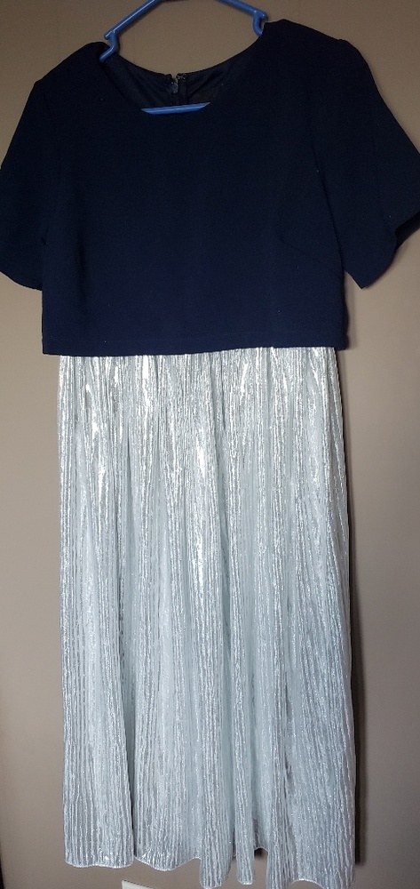 NWOT ASOS Maternity Metallic Dress